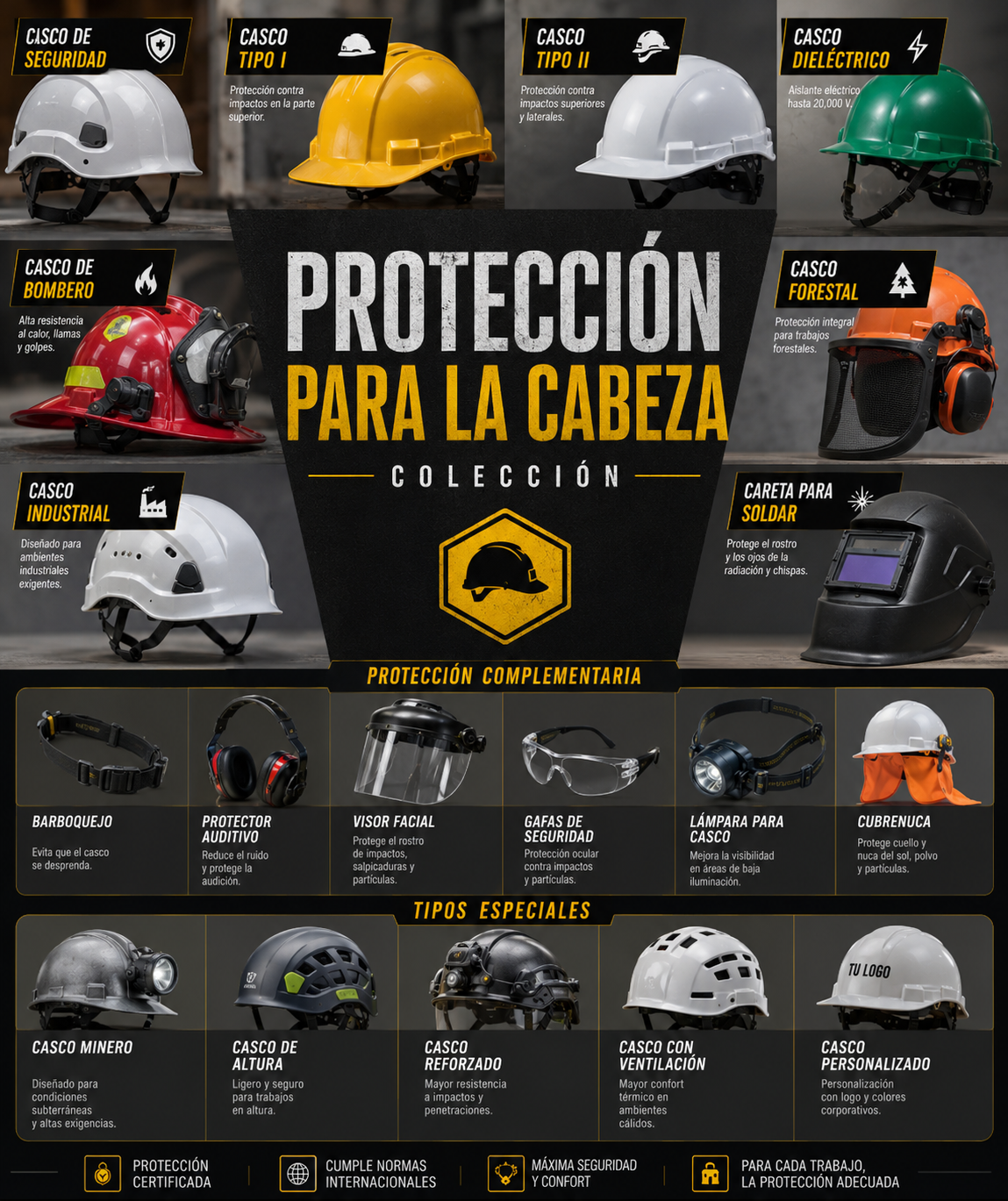 Proteccion para cabeza