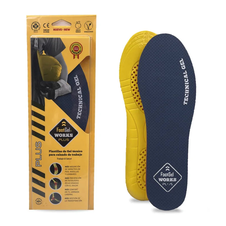 Plantilla Works Plus Footgel