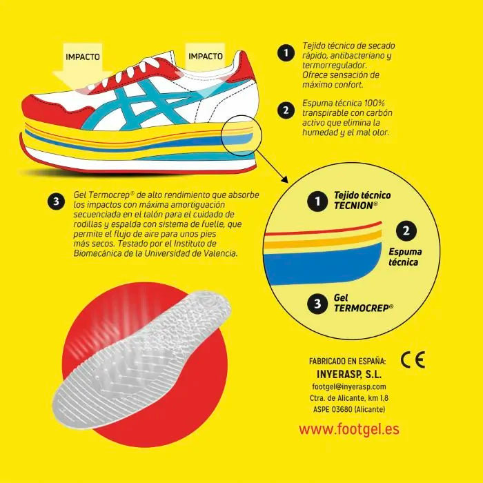 Plantilla Running Footgel