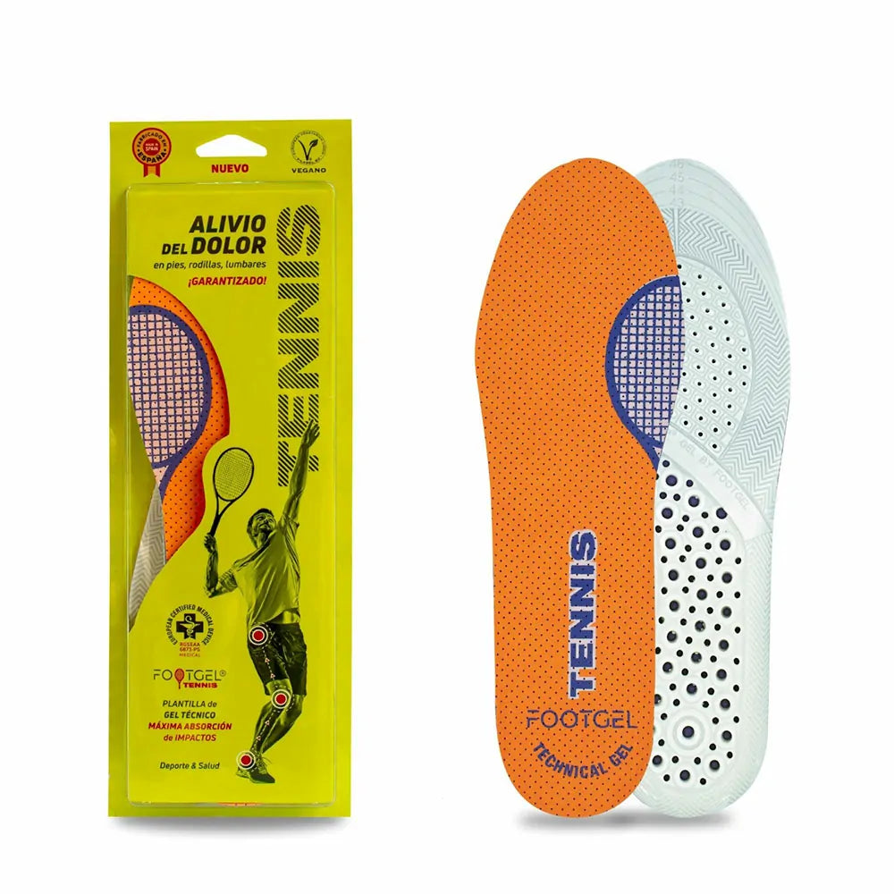 Plantilla para Tennis Footgel