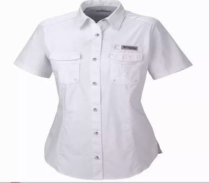 Camisa Tipo Columbia con Bordado de Empresa
