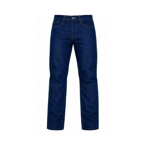 Pantalón Work Tradicional de Trabajo Índigo – Diagonal 100% Algodón Prelavado y Suavizado